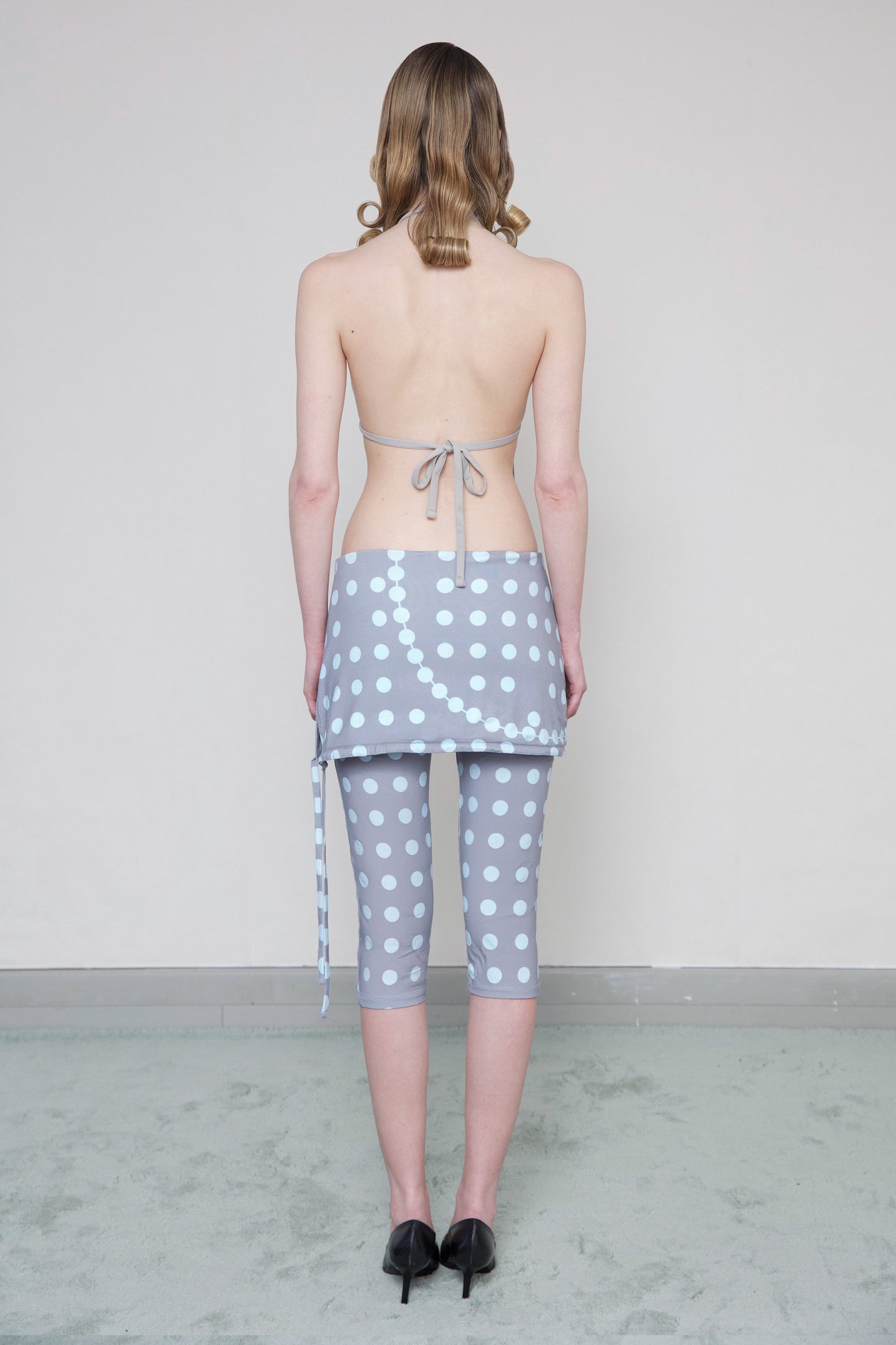 CAPRI SKIRT / JUMPSUIT - GREY & BLUE ( PRECOMMANDE )