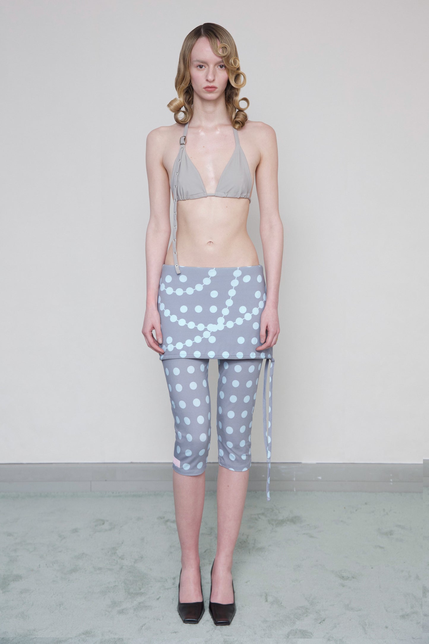 CAPRI SKIRT / JUMPSUIT - GREY & BLUE ( PRECOMMANDE )