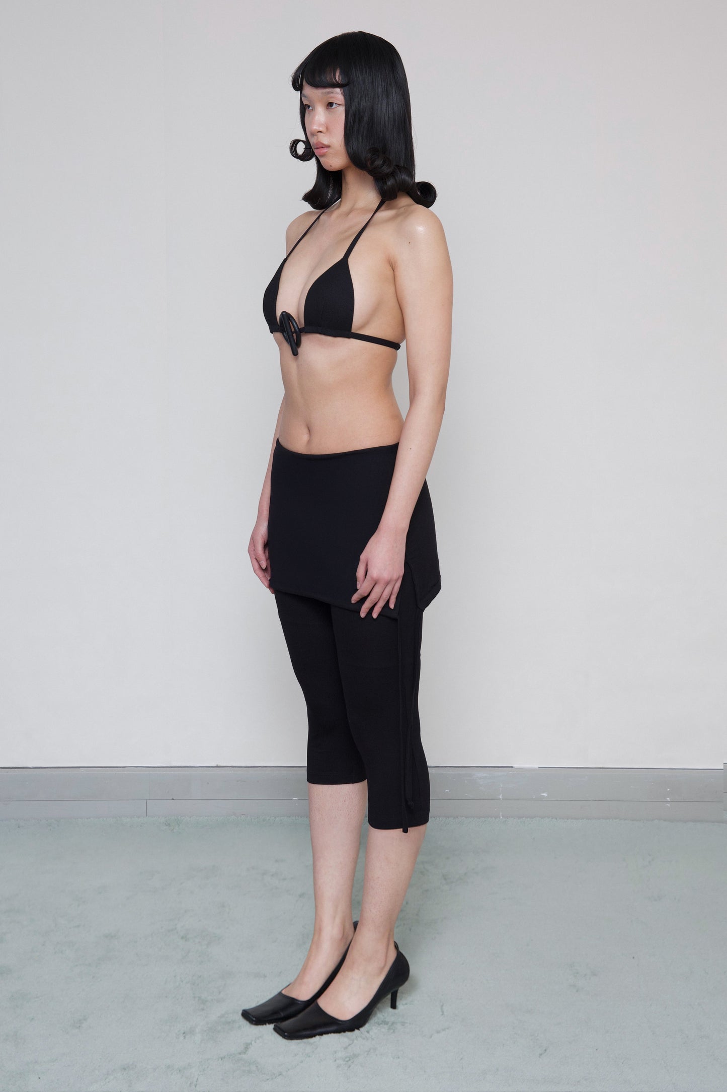CAPRI SKIRT / JUMPSUIT - BLACK     ( PRECOMMANDE )