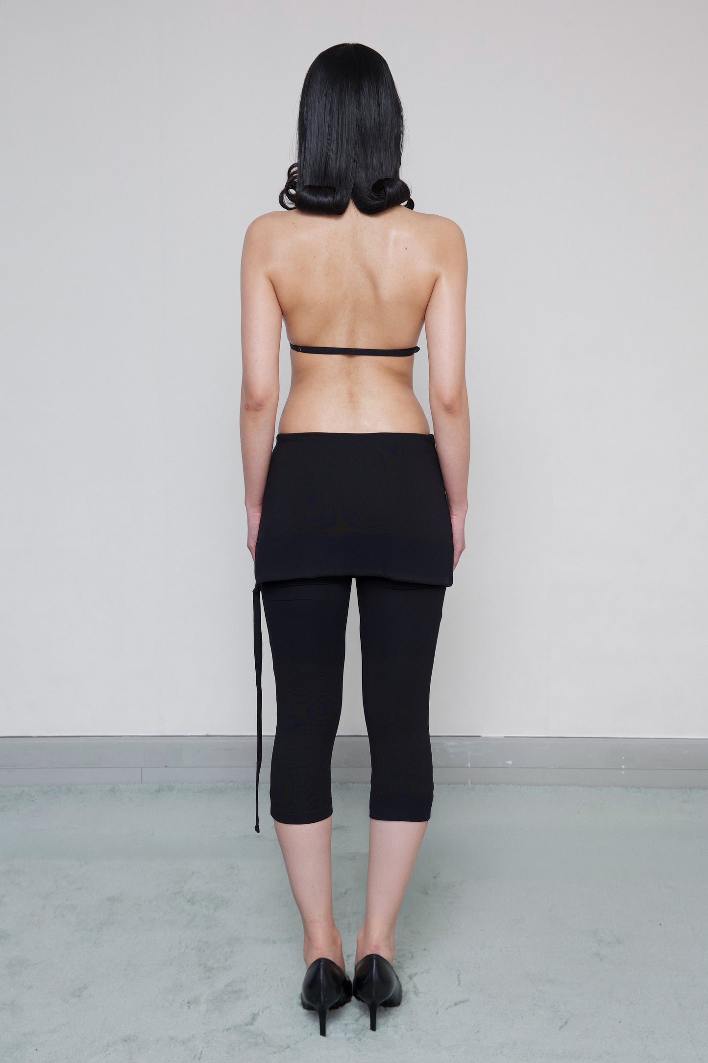 CAPRI SKIRT / JUMPSUIT - BLACK     ( PRECOMMANDE )